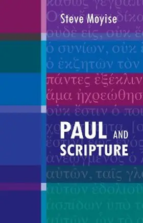 Moyise |  Paul and Scripture | eBook | Sack Fachmedien