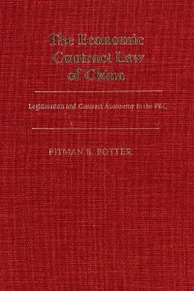 Potter |  The Economic Contract Law of China | eBook | Sack Fachmedien