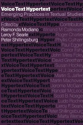 Modiano / Searle / Shillingsburg |  Voice, Text, Hypertext | eBook | Sack Fachmedien
