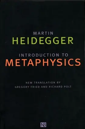 Heidegger |  Introduction to Metaphysics | eBook | Sack Fachmedien
