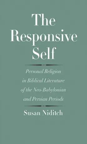 Niditch |  The Responsive Self | eBook | Sack Fachmedien