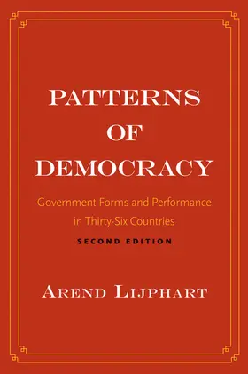 Lijphart |  Patterns of Democracy | eBook | Sack Fachmedien