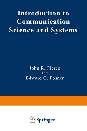 Posner / Pierce |  Introduction to Communication Science and Systems | Buch |  Sack Fachmedien