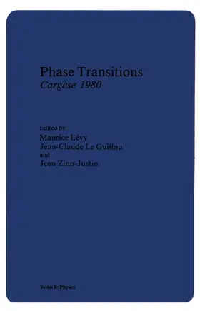 Levy / Zinn-Justin / Le Guillou |  Phase Transitions Cargèse 1980 | Buch |  Sack Fachmedien