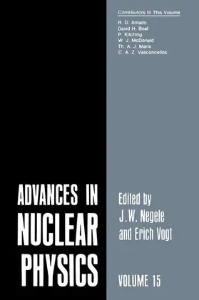 Negele | Advances in Nuclear Physics | Buch | 978-0-306-41864-8 | sack.de