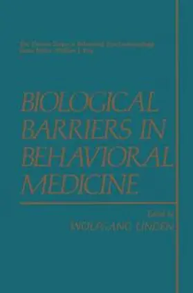 von der Linden |  Biological Barriers in Behavioral Medicine | Buch |  Sack Fachmedien