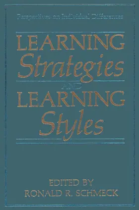 Schmeck | Learning Strategies and Learning Styles | Buch | 978-0-306-42860-9 | sack.de