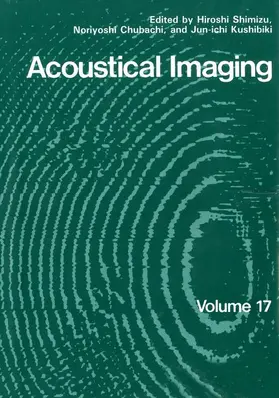 Shimizu / Chubachi / Kushibiki |  Acoustical Imaging | Buch |  Sack Fachmedien