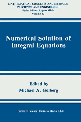 Golberg |  Numerical Solution of Integral Equations | Buch |  Sack Fachmedien
