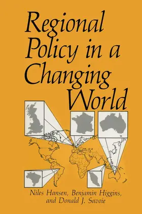 Hansen / Savoie / Higgins |  Regional Policy in a Changing World | Buch |  Sack Fachmedien