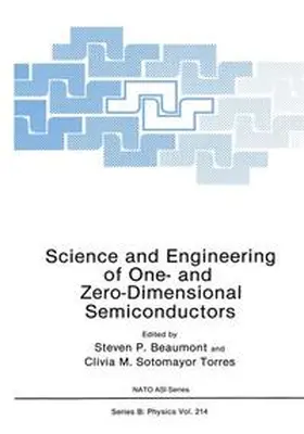 Beaumont / Sotomayor Torres |  Science and Engineering of One- and Zero-Dimensional Semiconductors | Buch |  Sack Fachmedien