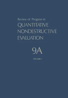 Thompson / Chimenti |  Review of Progress in Quantitative Nondestructive Evaluation | Buch |  Sack Fachmedien