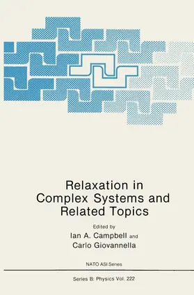 Campbell / Giovannella | Relaxation in Complex Systems and Related Topics | Buch | 978-0-306-43600-0 | sack.de
