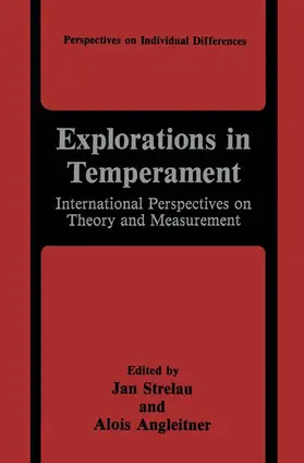 Angleitner / Strelau |  Explorations in Temperament | Buch |  Sack Fachmedien