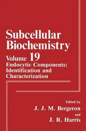 Bergeron / Harris |  Endocytic Components: Identification and Characterization | Buch |  Sack Fachmedien