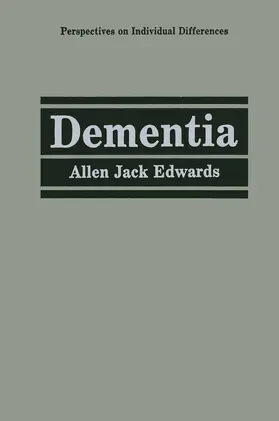 Edwards |  Dementia | Buch |  Sack Fachmedien