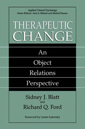 Blatt / Ford |  Therapeutic Change | Buch |  Sack Fachmedien