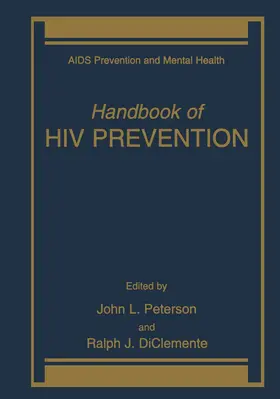 Peterson / DiClemente |  Handbook of HIV Prevention | Buch |  Sack Fachmedien