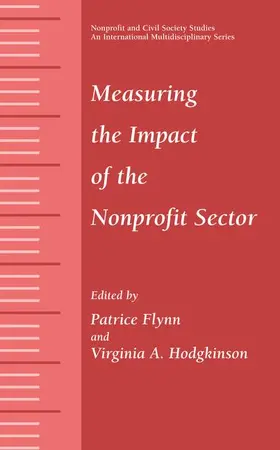 Hodgkinson / Flynn |  Measuring the Impact of the Nonprofit Sector | Buch |  Sack Fachmedien