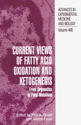 Quant / Eaton | Current Views of Fatty Acid Oxidation and Ketogenesis | E-Book | sack.de