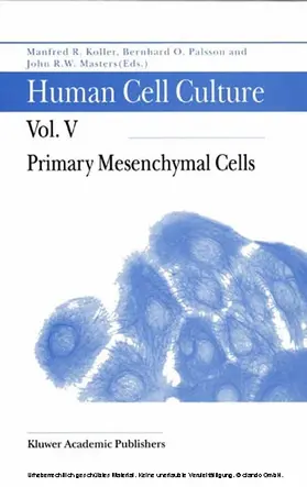 Koller / Palsson / Masters | Primary Mesenchymal Cells | E-Book | sack.de