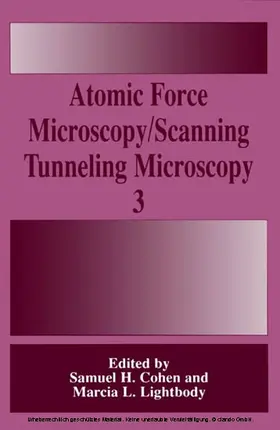 Cohen / Lightbody |  Atomic Force Microscopy/Scanning Tunneling Microscopy 3 | eBook | Sack Fachmedien