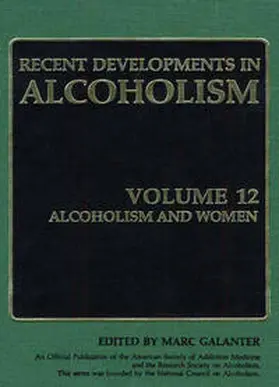 Galanter |  Alcoholism and Women | eBook | Sack Fachmedien