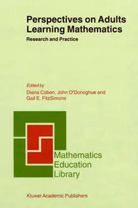 Coben / O'Donoghue / FitzSimons |  Perspectives on Adults Learning Mathematics | eBook | Sack Fachmedien