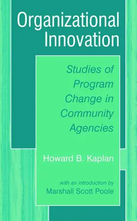 Poole / Kaplan |  Organizational Innovation | Buch |  Sack Fachmedien