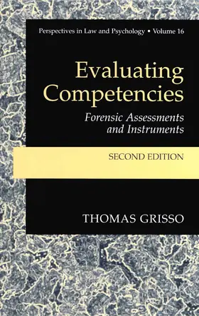Grisso / Borum / Moye | Evaluating Competencies | E-Book | www2.sack.de
