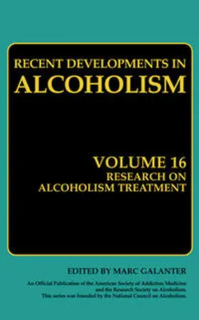 Galanter |  Research on Alcoholism Treatment | eBook | Sack Fachmedien