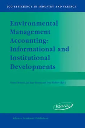 Bennett / Bouma / Wolters |  Environmental Management Accounting: Informational and Institutional Developments | eBook | Sack Fachmedien