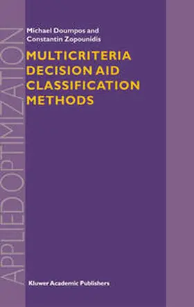 Doumpos / Zopounidis | Multicriteria Decision Aid Classification Methods | E-Book | sack.de