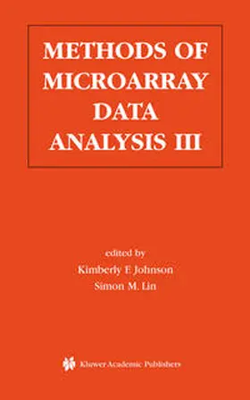 Johnson / Lin | Methods of Microarray Data Analysis III | E-Book | www2.sack.de