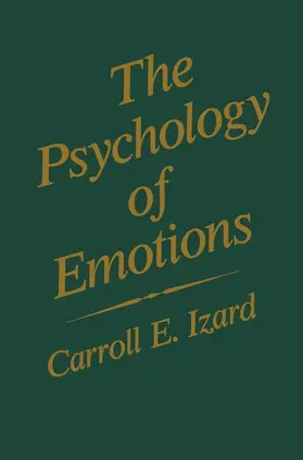 Izard |  The Psychology of Emotions | Buch |  Sack Fachmedien