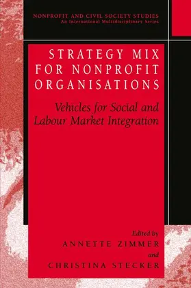 Stecker / Zimmer |  Strategy Mix for Nonprofit Organisations | Buch |  Sack Fachmedien