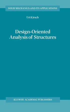 Kirsch |  Design-Oriented Analysis of Structures | eBook | Sack Fachmedien