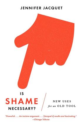 Jacquet |  Is Shame Necessary? | Buch |  Sack Fachmedien