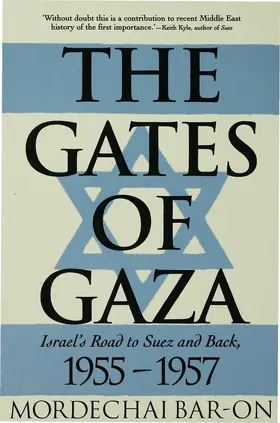 Bar-On |  The Gates of Gaza | Buch |  Sack Fachmedien