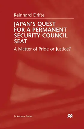 NA |  Japan's Quest for a Permanent Security Council Seat | Buch |  Sack Fachmedien