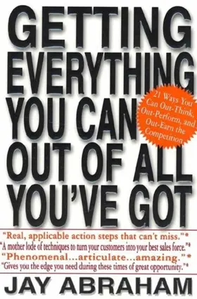 Abraham |  Getting Everything You Can Out of All You've Got | eBook | Sack Fachmedien