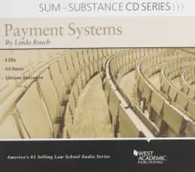 Rusch |  Sum and Substance Audio on Payment Systems | Sonstiges |  Sack Fachmedien