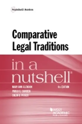 Glendon |  Comparative Legal Traditions in a Nutshell | Buch |  Sack Fachmedien