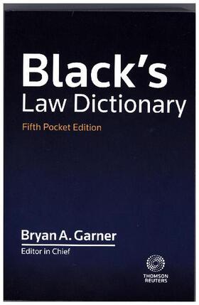 Garner |  Blacks Law Dict Pckt 5/E | Buch |  Sack Fachmedien