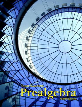 Carson |  Prealgebra | Buch |  Sack Fachmedien