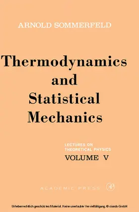 Sommerfeld / Bopp / Meixner |  Lectures on Theoretical Physics | eBook | Sack Fachmedien