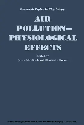 Mcgrath |  Air Pollution: Physiological Effects | eBook | Sack Fachmedien