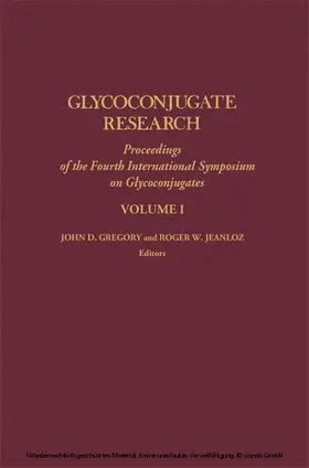 Gregory |  Glycoconjugate Research | eBook | Sack Fachmedien