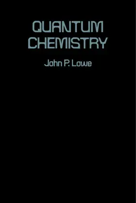 Lowe |  Quantum Chemistry | eBook | Sack Fachmedien