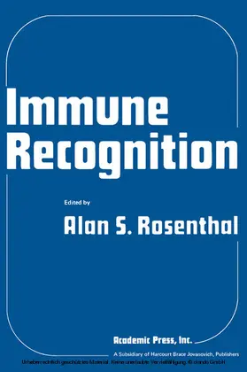 Rosenthal |  Immune Recognition | eBook | Sack Fachmedien